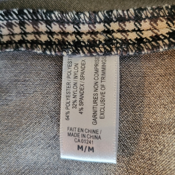 Contemporaine Houndstooth Mock Neck - Picture 4 of 4